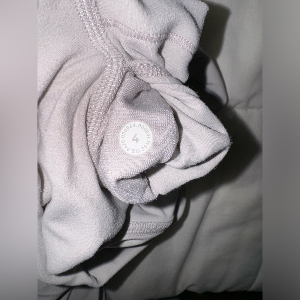 Lululemon Align Pant 28" Chrome light silver full length double lined - Picture 9 of 12